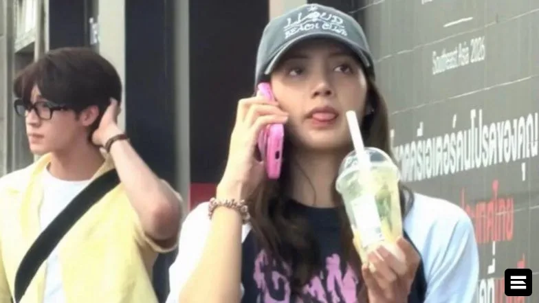 LISA из BLACKPINK и тайский актёр Blue Pongtiwat снова в центре слухов о романе после встречи в Бангкоке