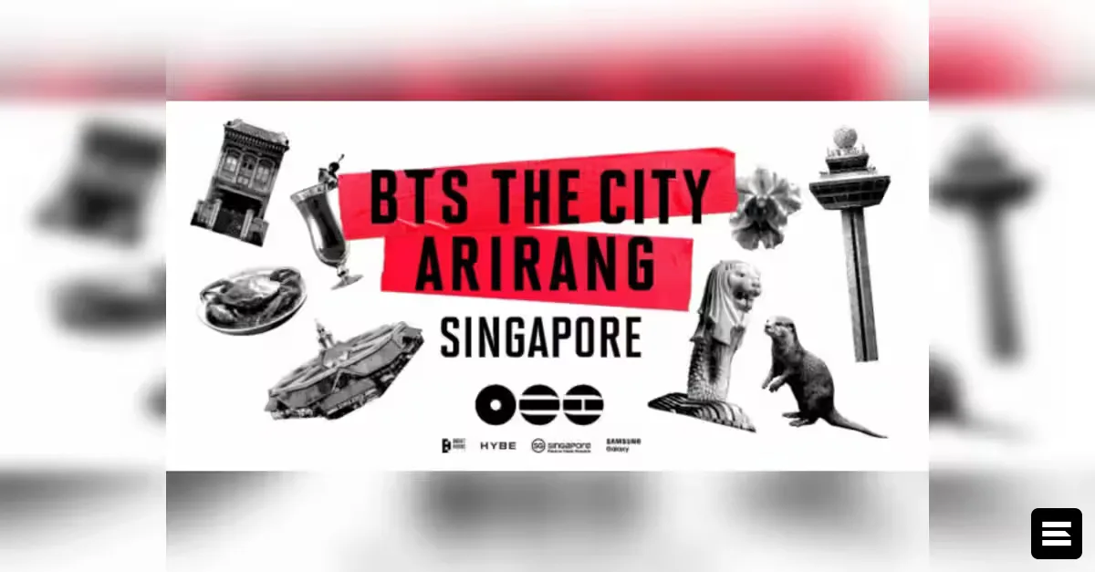 BTS THE CITY ARIRANG приедет в Сингапур в 2026 году