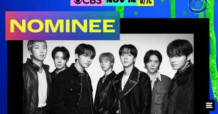 BTS номинированы на Kids’ Choice Awards 2026 в трех категориях