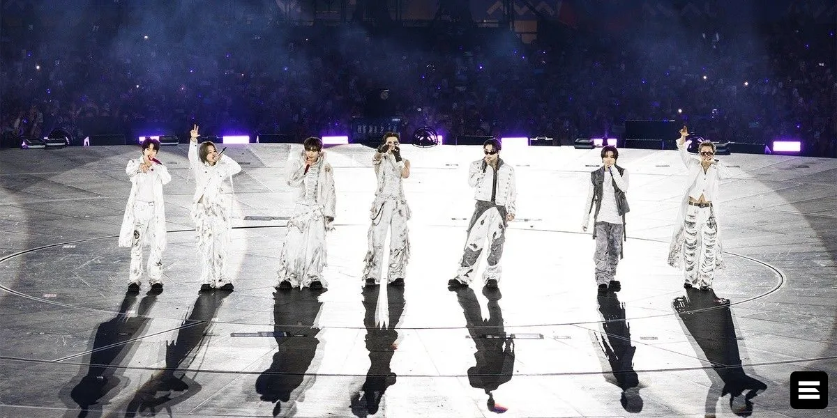 BTS впервые выступили в Боготе с аншлагом