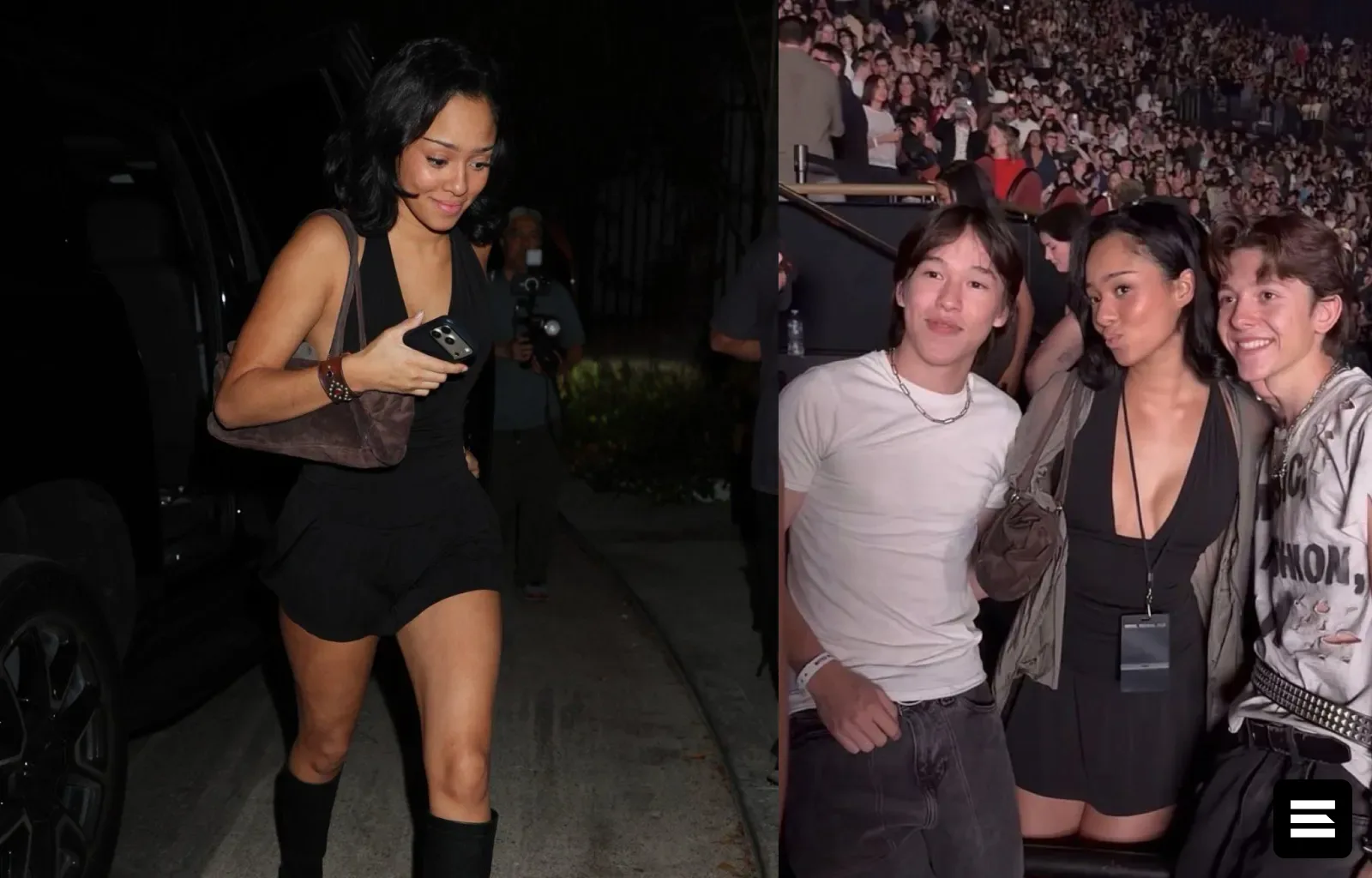 Манон из KATSEYE вместе с Розэ из BLACKPINK и Charli XCX на афтепати Academy Museum Gala 2026