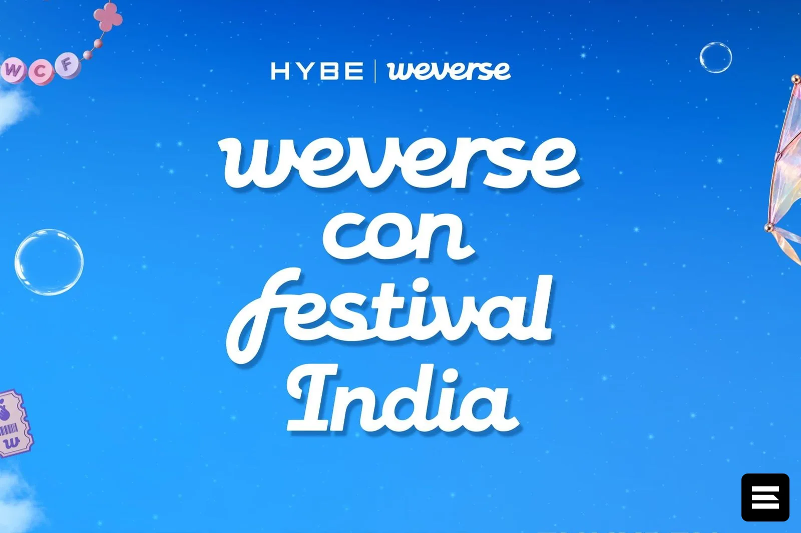 HYBE проведет Weverse Con Festival в Индии: объявлен лайнап