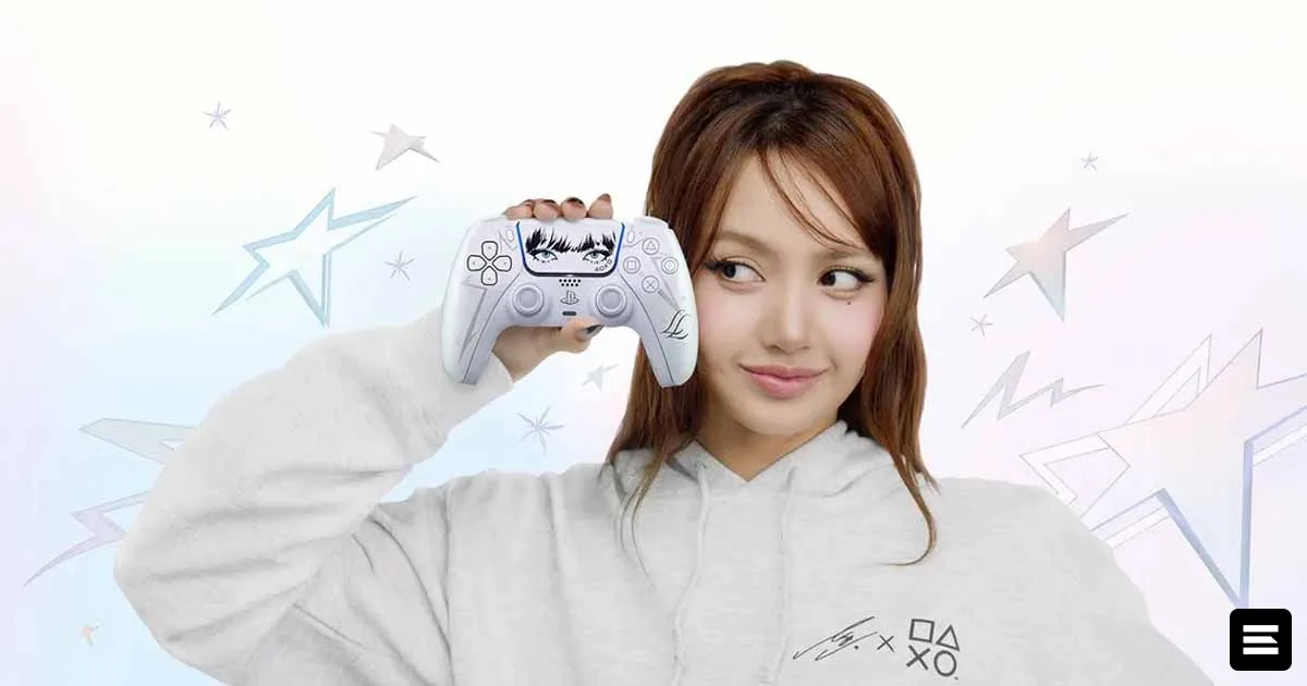 LISA из BLACKPINK объединилась с PlayStation ради лимитированного геймпада DualSense