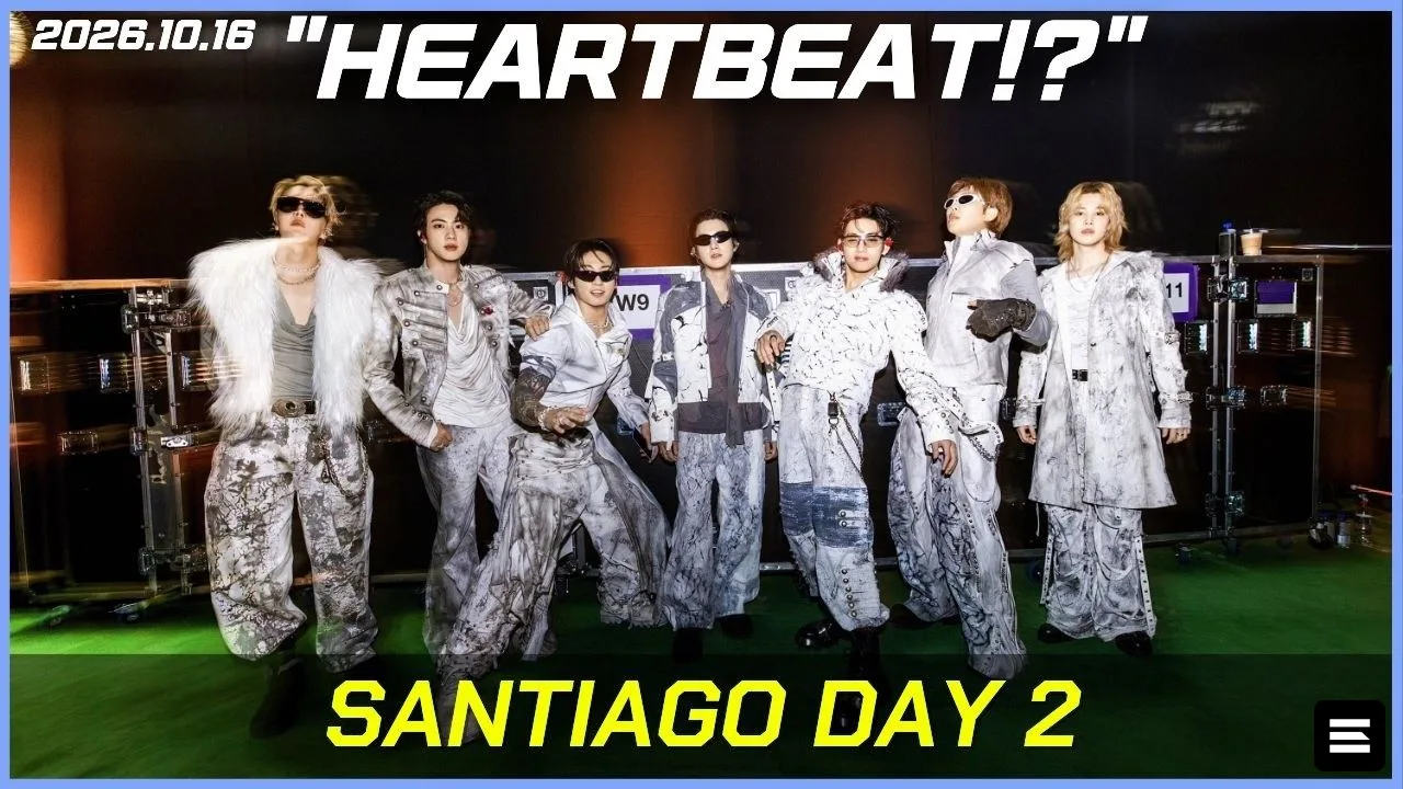 BTS впервые исполнили Heartbeat в Чили