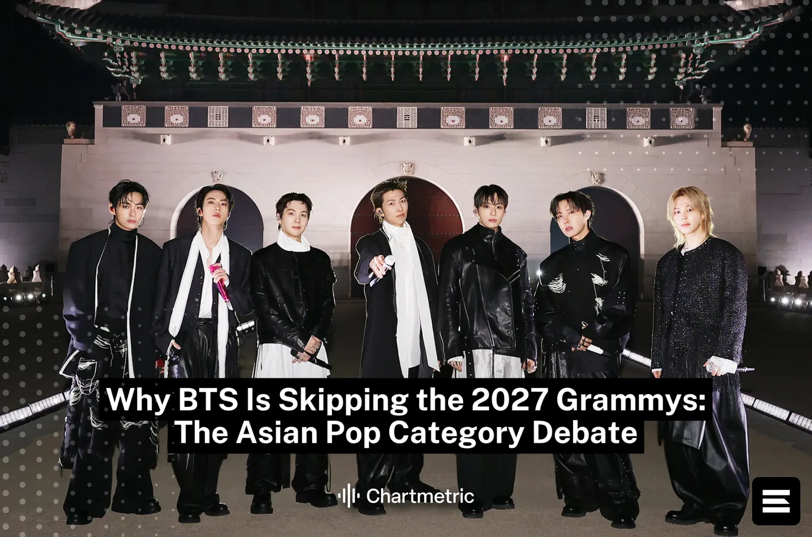 BTS не подали заявку на «Грэмми» в новой азиатской категории