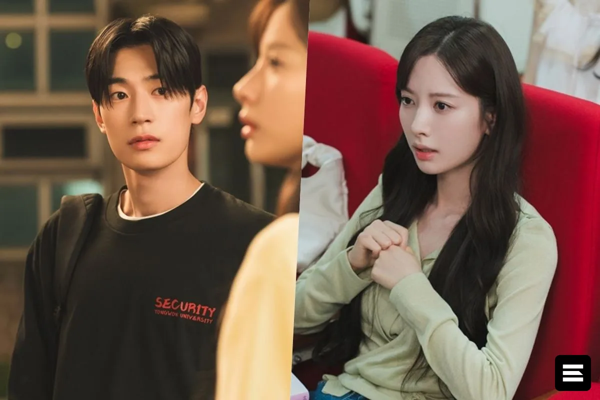 Kim Ji Yeon и Пак Со Хам как студенты в дораме «Погружение в тебя»