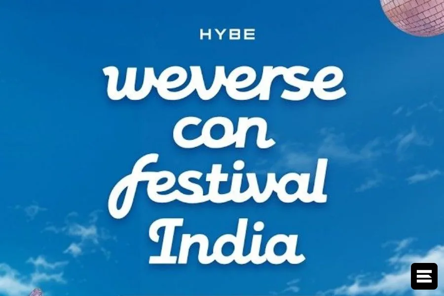 HYBE выведет Weverse Con Festival в Индию