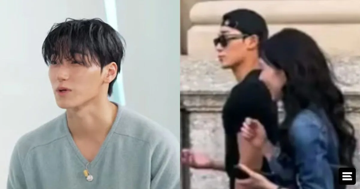 San из ATEEZ отреагировал на слухи о свиданиях в Милане